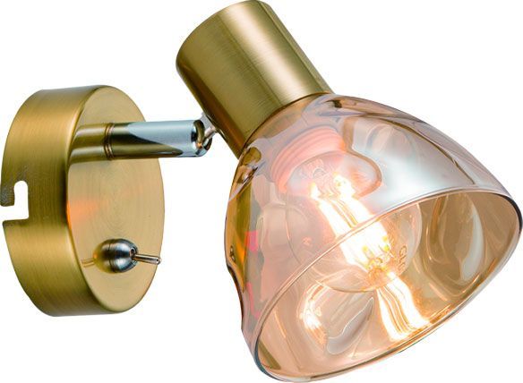 Спот Accento lighting ALIN-Bergen-1 1x40 Вт E14 золото 