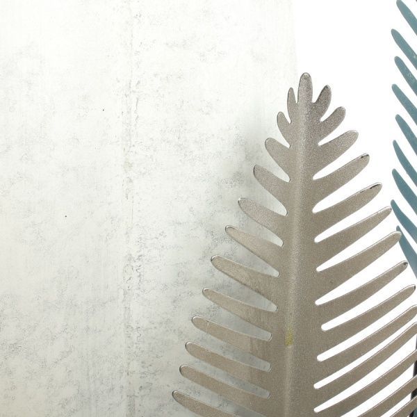 Декор настенный Forest 135x69 см серый 