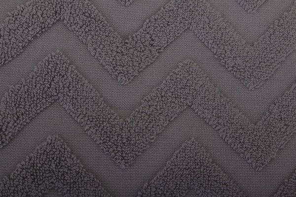Рушник Zigzag 70x140 см сірий ABC 
