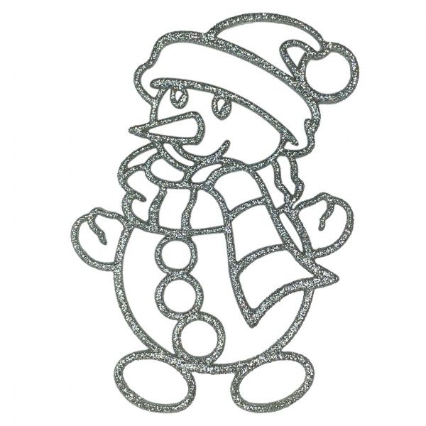 Подвеска MISLT Снеговик SMAN004 3 см