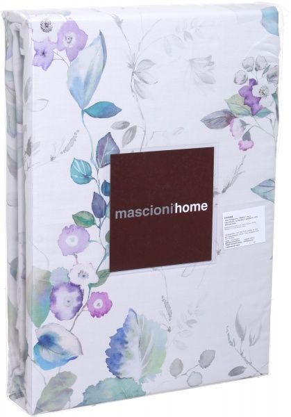 Комплект постельного белья Medelin семейный разноцветный принт Mascioni 