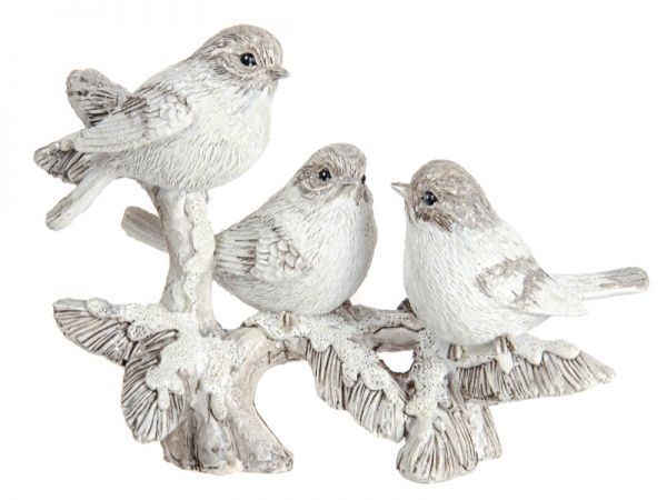 Фігурка декоративна Три пташки на гілці 192-142 Lefard