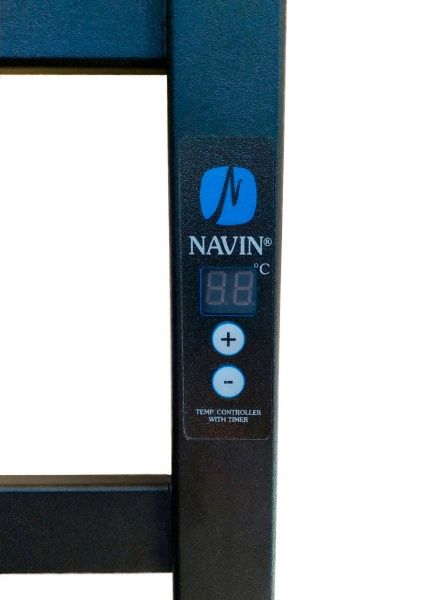 Полотенцесушитель электрический NAVIN Авангард 480х1200 Digital левый черный 12-228152-4812