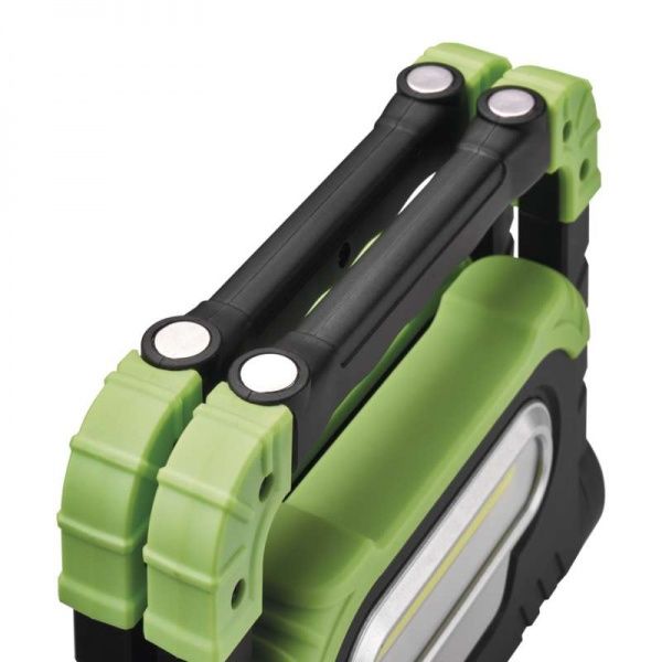 Фонарь прожекторный Emos LED 20W 2000Lm Li-Ion P4536 черно-зеленый 