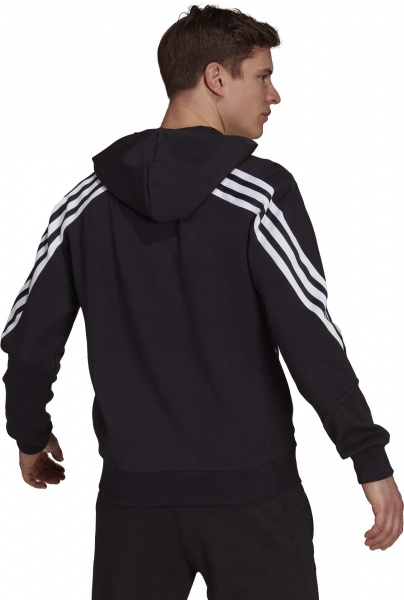 Джемпер Adidas M FI 3S FZ GR4086 р. 2XL черный