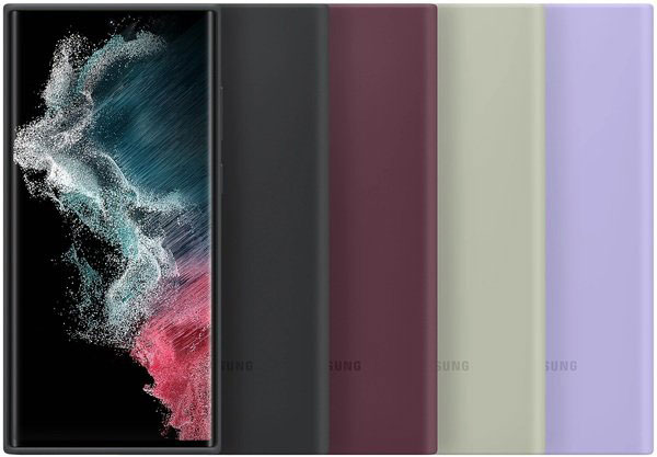 Чохол-накладка Samsung Silicone Cover Black (EF-PS908TBEGRU) для S22 Ultra