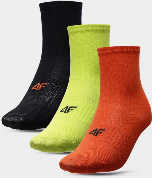 Носки 4F SOCKS CAS M057 (3pack) 4FJAW22USOCM057-92S р.36-38 разноцветный