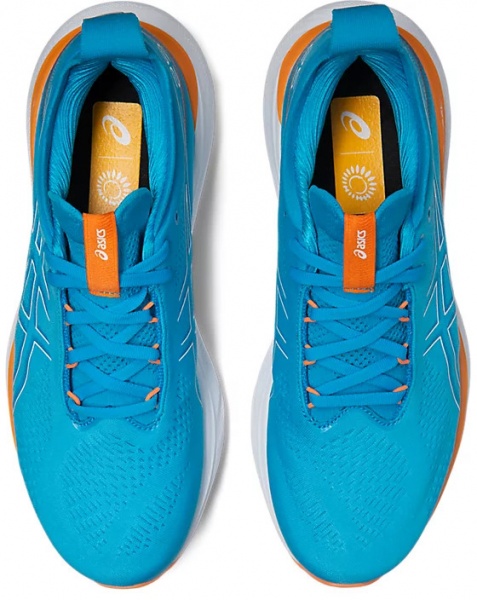 Кроссовки Asics GEL-NIMBUS 25 1011B547-400 р.45 голубой