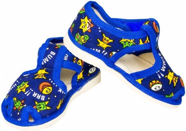 Капці для хлопчиків Экотапок Сандалик новий сині 1085 р.21
