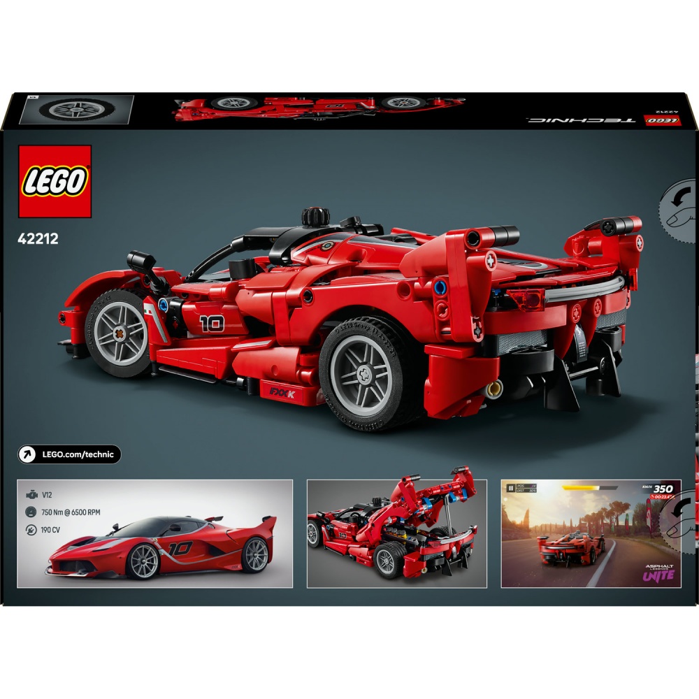 Конструктор LEGO Technic Ferrari FXX K 42212