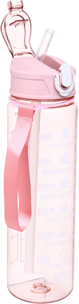 Пляшка для води Maxmark Motivation 750 мл рожева