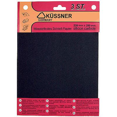 Папір наждачний водостійкий 230x280 мм 400 (3 шт)