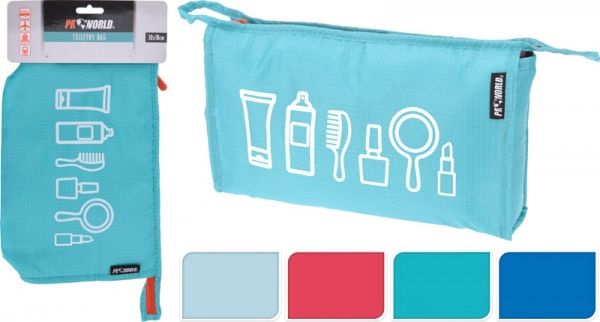 Косметичка PROWORLD для подорожі 30х18 см колір в асортименті 