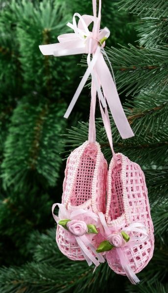 Подвеска Две туфельки 10 см Т-3709  