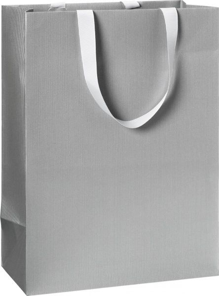 Пакет подарочный One Colour silver 25x13x33 см STEWO