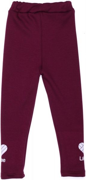 Леггинсы LILUS трикотаж на меху р.110 бордовый 