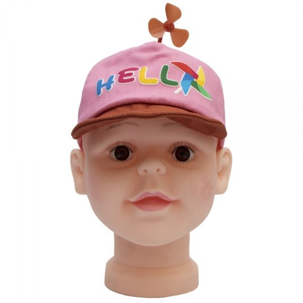 Бейсболка Девілон 517564 р.48 рожевий 