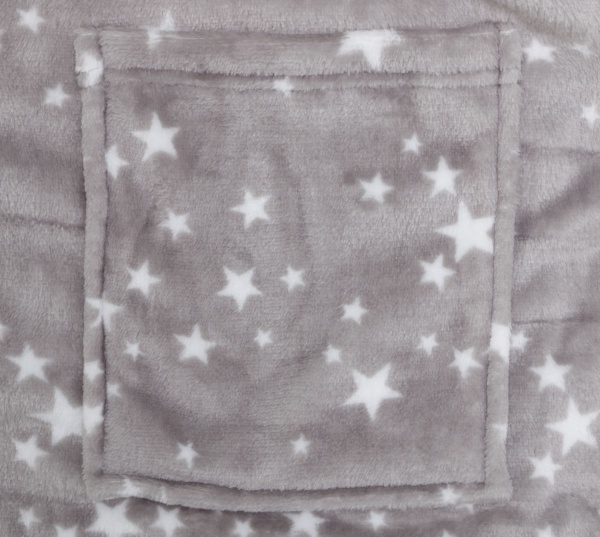 Халат женский La Nuit Звездочки р. XS серый 