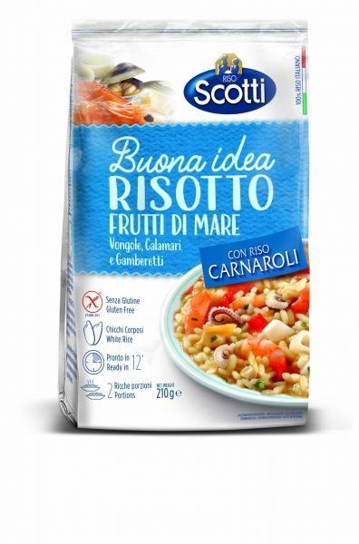 Суміш Scotti для різотто з морепродуктами 210 г 