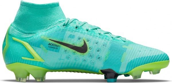 Бутси Nike SUPERFLY 8 ELITE FG CV0958-403 р. US 9,5 лайм