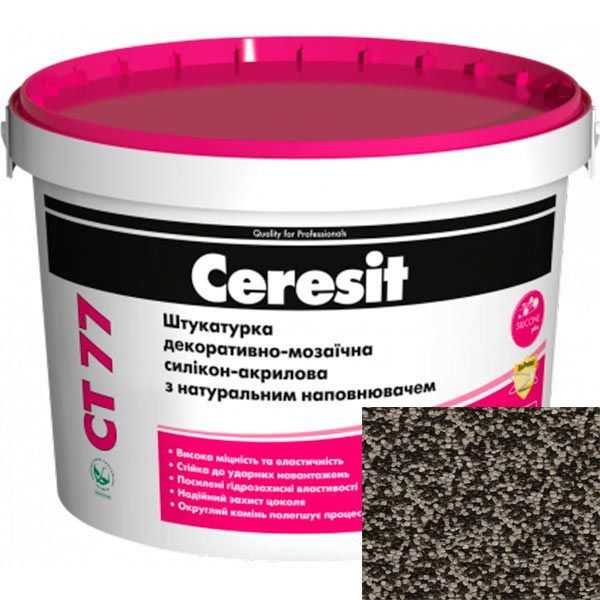 Декоративная штукатурка Ceresit CT 77 TIBET 6 1,4-2 мм 14 кг