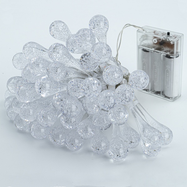 Декоративная гирлянда Altalusse (INL-2709B-50 Multicolor) встроенный светодиод (LED) 50 ламп 7,5 м 