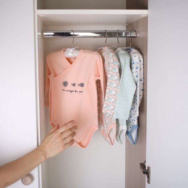 Боді дитяче Sasha р.68 персиковий 4154/5 