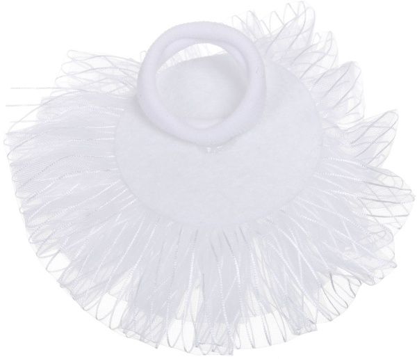 Бант Акцент середній В2033 10 см білий