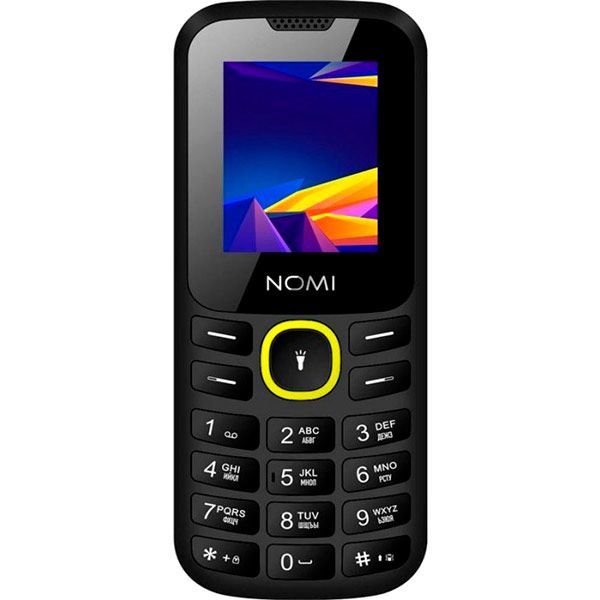 Мобильный телефон Nomi i184 (Black-Yellow)