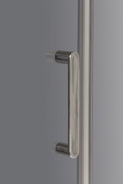 Душевая кабина ScandiSPA Fortuna JY082G 90x90 профиль хром, стекло графит