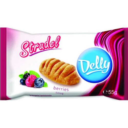 Штрудель з ягідною начинкою