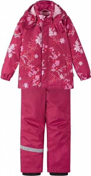 Костюм зимний для девочек Tutta by Reima (куртка и штаны) Sirri 3551 рост 128 розовый 6100004A 