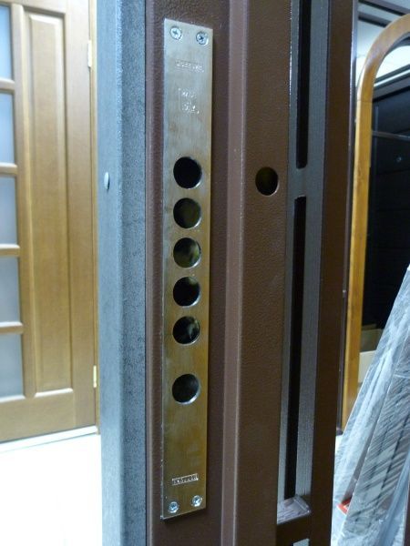 Двері вхідні Булат Максимум 158 бетон темний 2050x950мм ліві