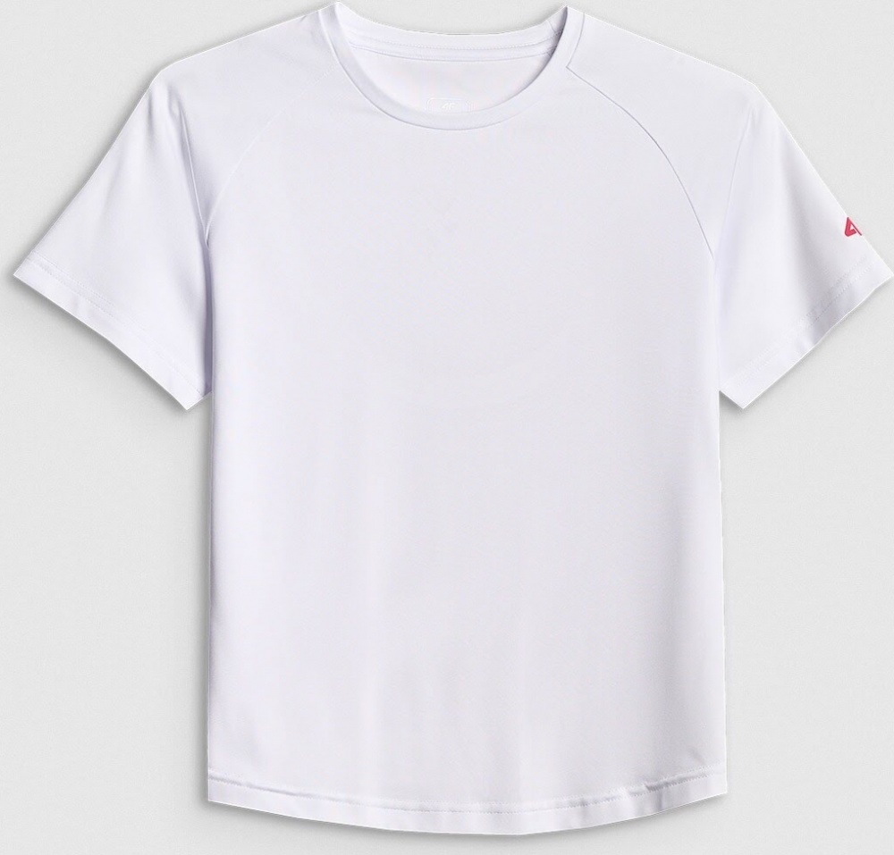 Футболка 4F TSHIRT FNK F1963 4FJWSS26TFTSF1963-10S р.158-164 білий