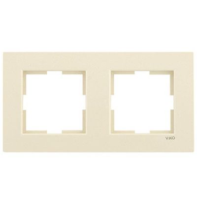 Рамка Viko Karre 90960211 кремовая
