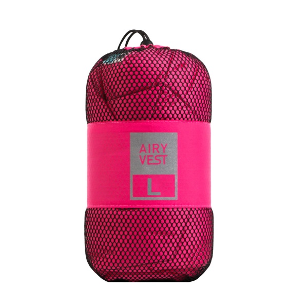Підстилка Airy Vest для собак L 100х70 см рожево-чорна