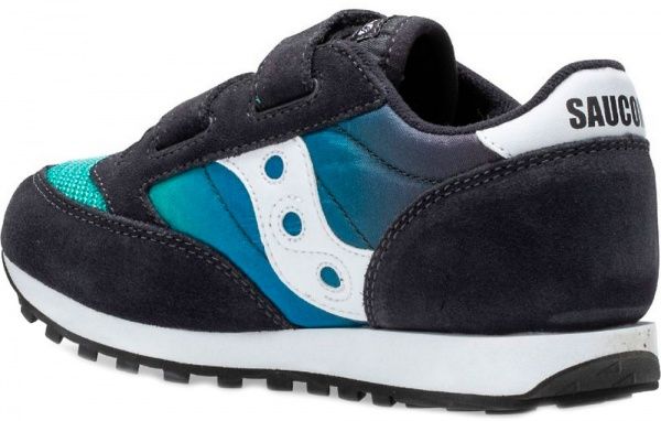 Кроссовки Saucony JAZZ ORIGINAL VINTAGE HL SK262474 р.US 12 черно-сине-зеленый