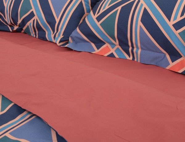 Комплект постельного белья Handsome семейный разноцветный 