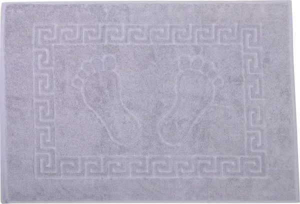 Коврик для ног Rice Silver 50x70 см серый La Nuit 