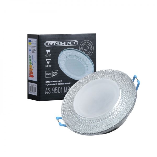 Светильник точечный Светкомплект AS 9501 MR16 SWH 10 Вт GU5.3 белый 