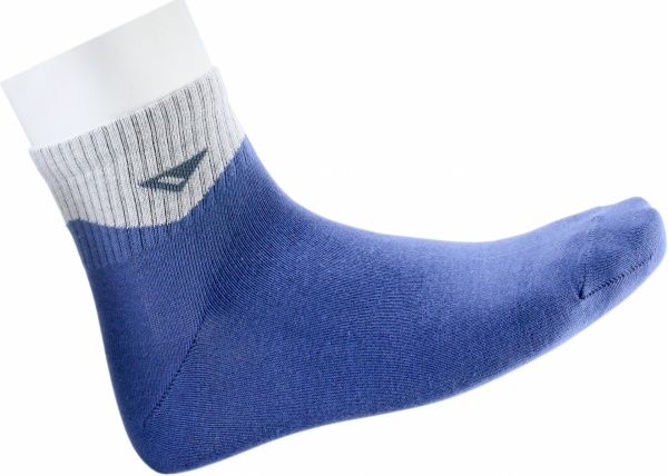 Шкарпетки БЧК ACTIVE 020 р. 25 синій із сірими вставками 