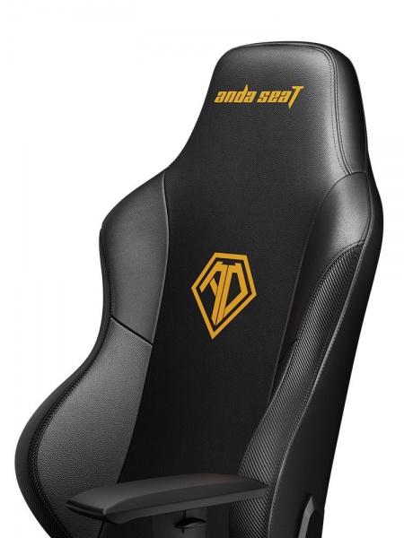 Кресло Anda Seat Phantom 3 Size L Black & Gold (AD18Y-06-B-PVC) черный 