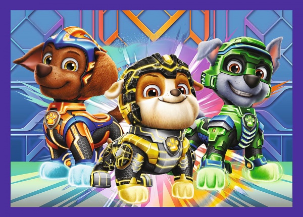 Пазл Trefl 4 в 1 VIACOM Щенячий патруль 2 34621