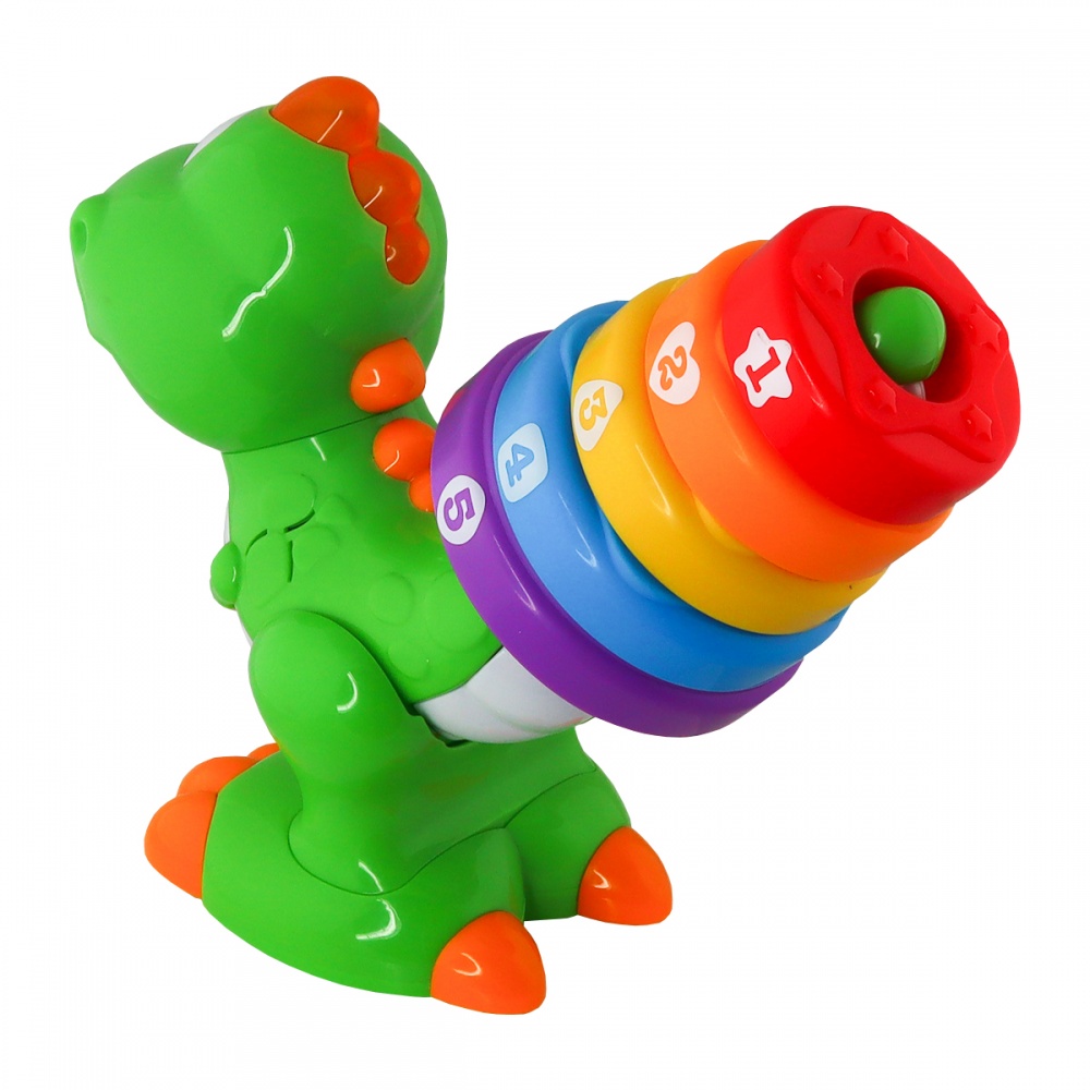 Игрушка развивающая Kiddi Smart Динозаврик Цветограй 4279T-KS