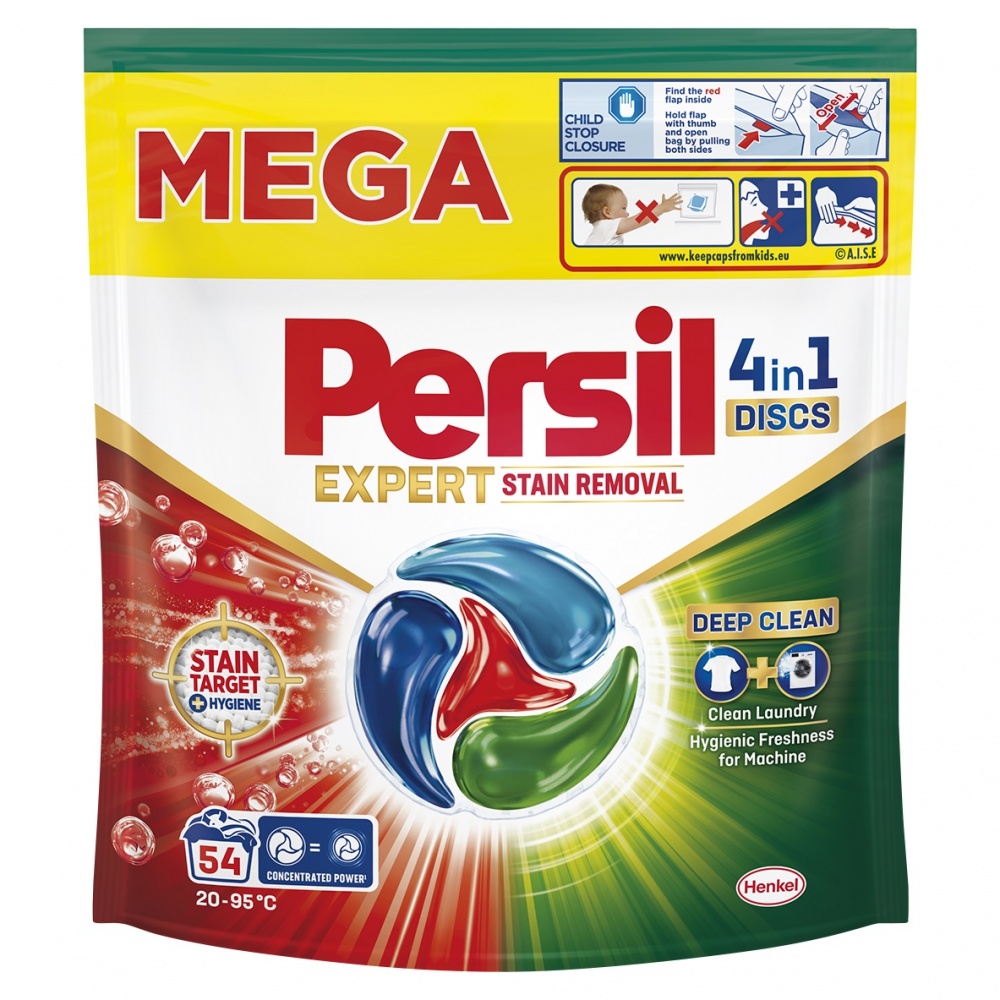 Капсулы для машинной стирки Persil Удаление пятен НОВИНКА! 54 шт.