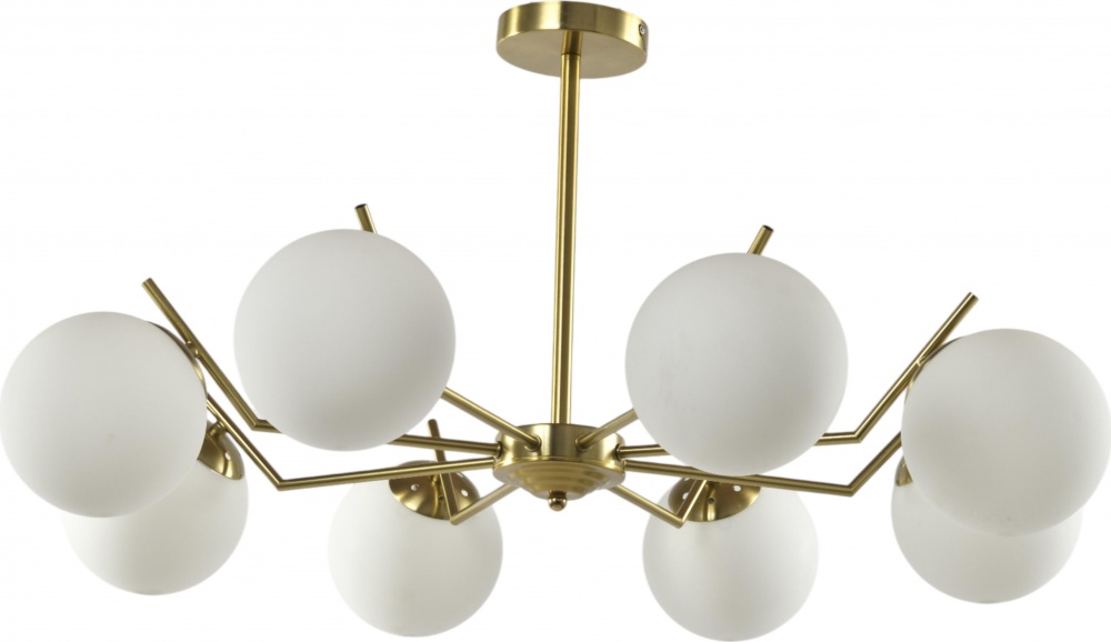 Люстра стельова Sensio Nantes 8x40 Вт E27 білий ALPL-PL321148-8