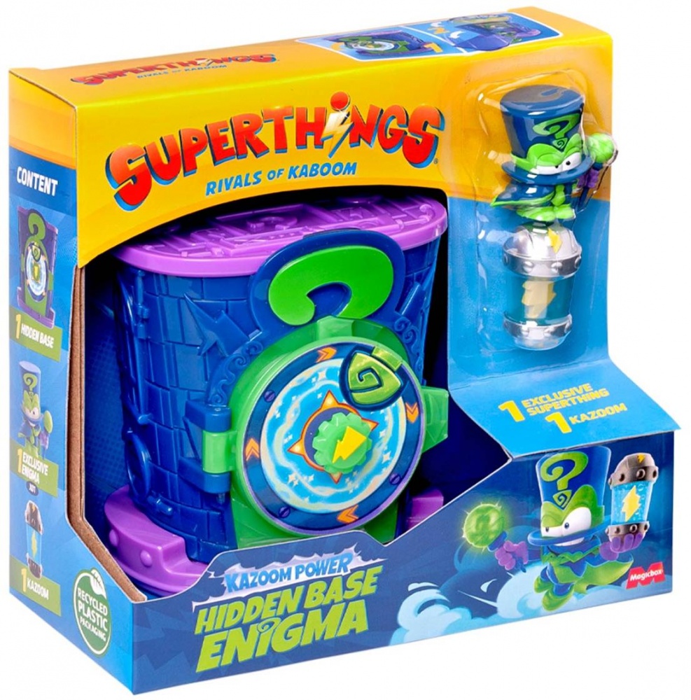 Игровой набор SuperThings SuperThings Kazoom Power Скрытая база Энигма PSTSP112IN230