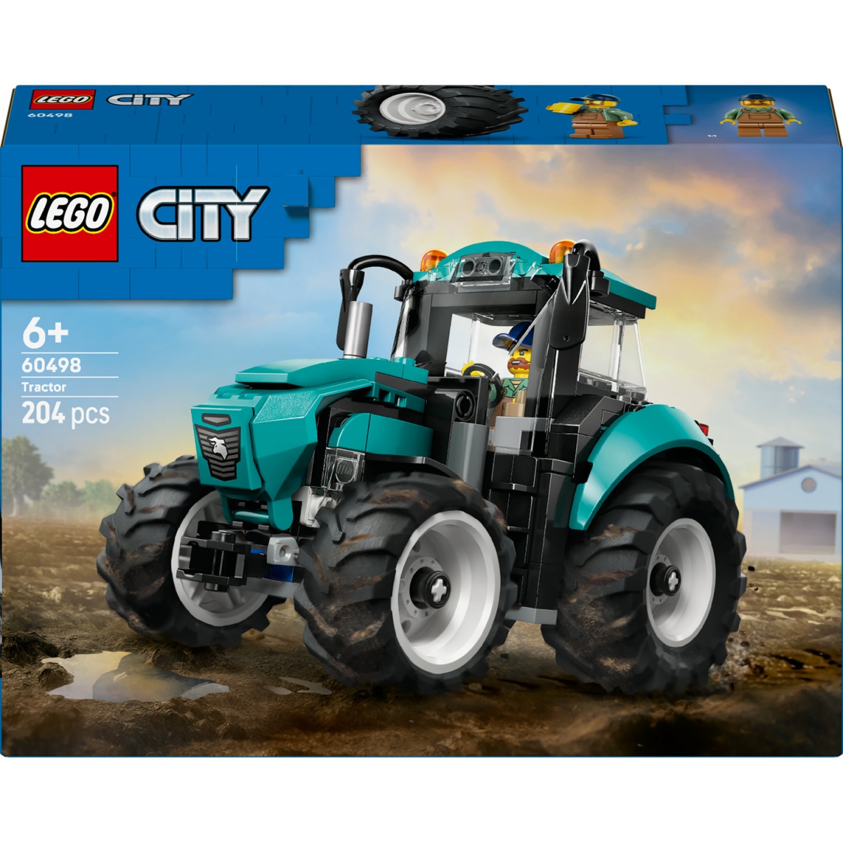 Конструктор LEGO City Трактор 60498 — фото 1
