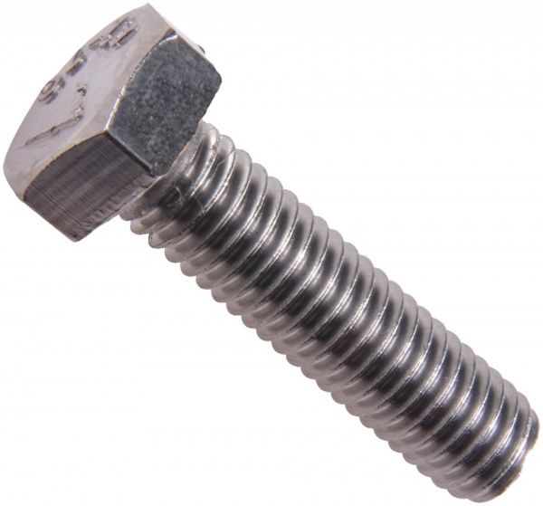 Болт  метричний DIN 933 нерж 6x25 мм 6 шт EXPERT FIX