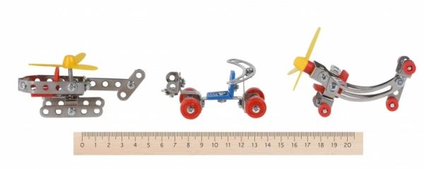 Конструктор Same Toy Inteligent DIY Model Car 3-в-1 металевий 58042Ut